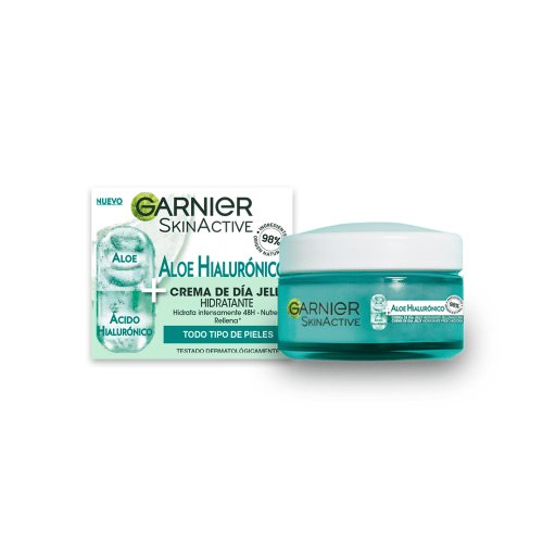 Garnier Crema de Día Aloe Hialurónico con Aloe Vera